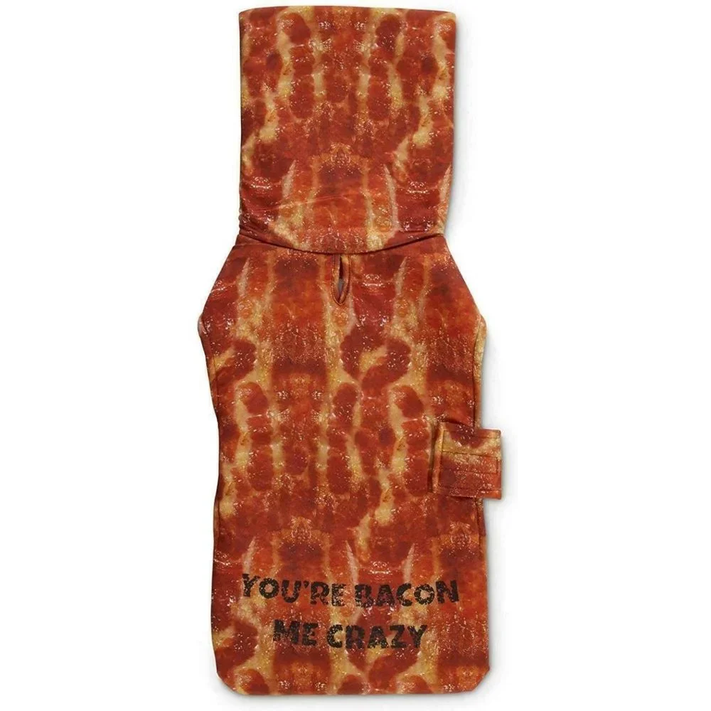 Bootique Pet Costume - Bacon for More - You're Bacon Me Crazy - L - Large - New